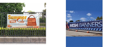 Maximize Visibility with Custom Mesh Banners: General guidelines for Construction, special occasion and general advertising.