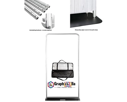 48x90 Tension Fabric Stand 