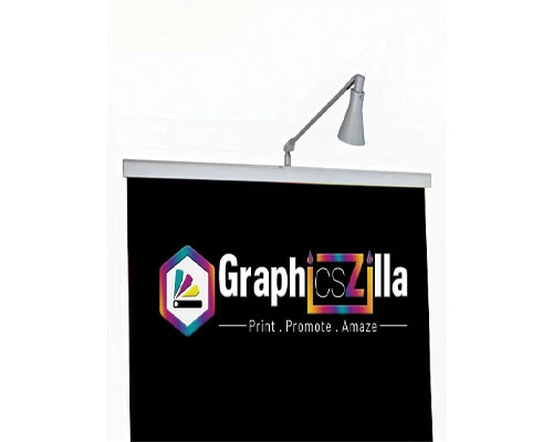 33 x 81 Retractable Banner Stand two Sided