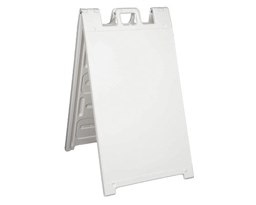 Sandwich Board-Deluxe White