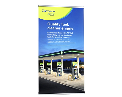 Deluxe Banner Stand Retractable